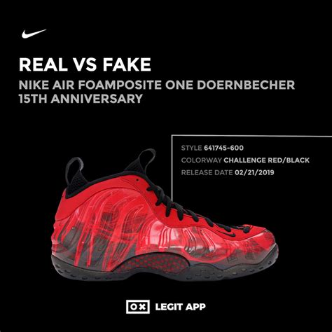 nike foamposite fighter jet real vs fake|nike air foamposite shoes.